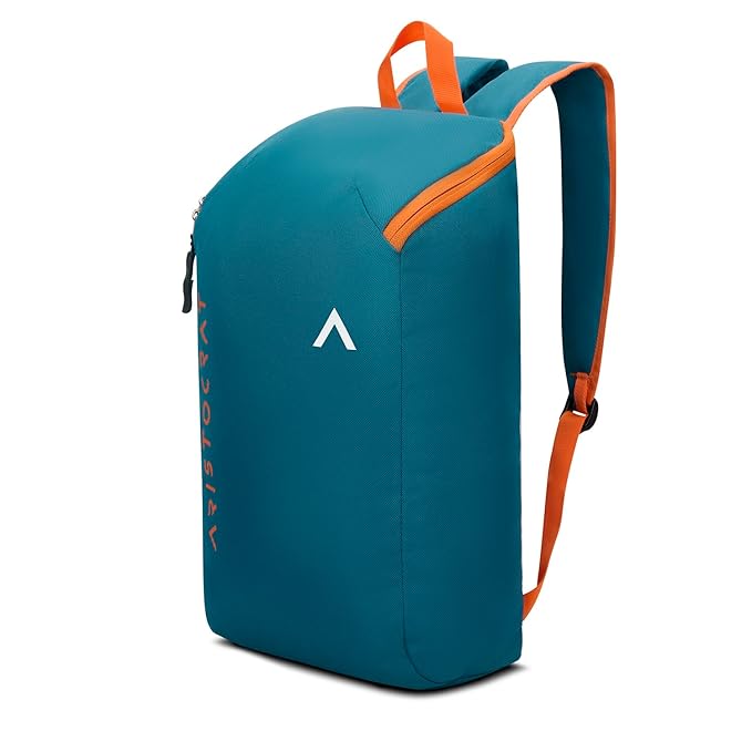 Aristocrat Berry 11L Casual Daypack with Adjustable Shoulder Strap | Premium Polyester Backpack with 1 Compartment & Reverse Zipper | Gym,Travel & Everyday Bag | Casual Backpack for Men & Women