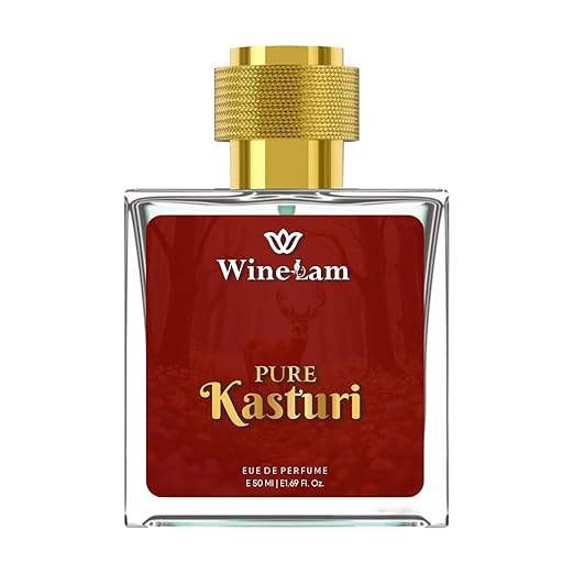 Pure Kasturi Eau de Perfume, 50 ml, 25-30% High Concentration, 100% Natural, Phthalates-Free