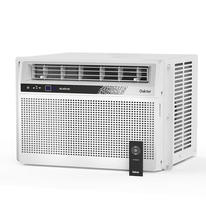 Oakter 0.5 Ton Inverter Studio AC 5000 (2026 Model) 3 Star | 6 Amp Plug | Low Power Consumption | 50°C Cooling | Surge Protection | Anti-Dust Filter | Ideal for 75 sq.ft Rooms