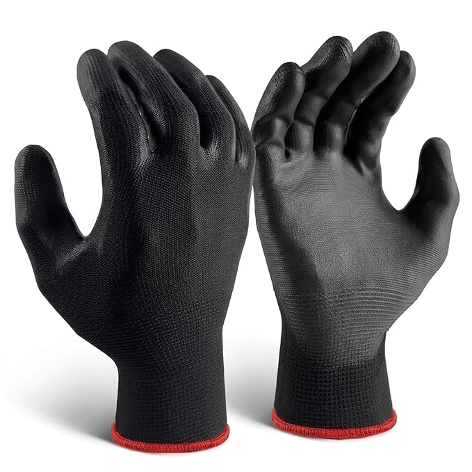 YUNGMAXCut Resistant Safety Gloves | Anti Hand Gloves for Vegetable Cutting, Cooking & Industrial Work Cut Proof Work for Mechanic & Double Ended Nylon Pipe(pack of 1)