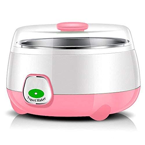 Yogurt Maker Machine, Stainless Steel Liner Automatic Digital Yogurt Maker Machine, Electric Curd Maker Machine for Home Kitchen, Inner DIY Yoghourt Dahi Maker Container 900ml PACK OF 1