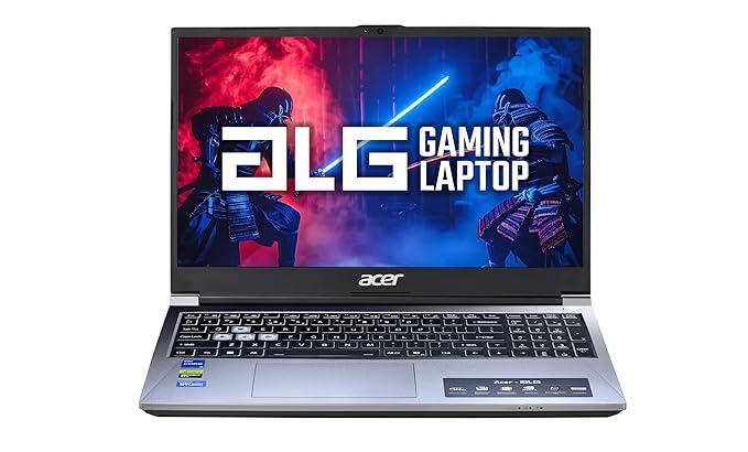 Acer ALG, Intel Core5-210H Processor, NVIDIA GeForceRTX 3050-4GB DDR6, Office 2024 + M365 Basic,16GB RAM/512GB SSD, FHD 15.6", 144Hz, Win 11 Home, Titanium Gray, 1.99 KG, AL15G-53, Gaming Laptop