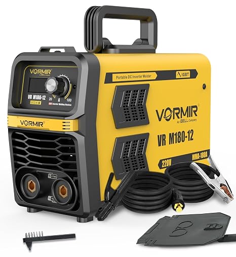 IBELL VORMIR VRM180-12 Inverter single Phase MMA Welding Machine (Home/DIY) 180A with Hot Start (Used), Anti-Stick, Arc Force, VRD & IGBT Technology - 12 Months Warranty