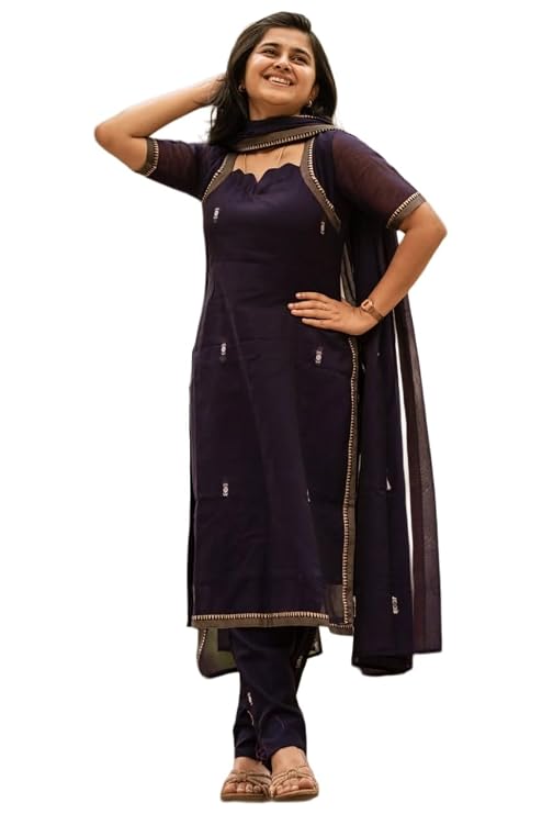 GoSriKi Poly Kurta for Women | Kurti Set Woman | Kurta with Pant & Dupatta | Straight Printed Suit | Ethnic Indian Outfit | Long Dress Party Office Traditional Clothing Fashion Style