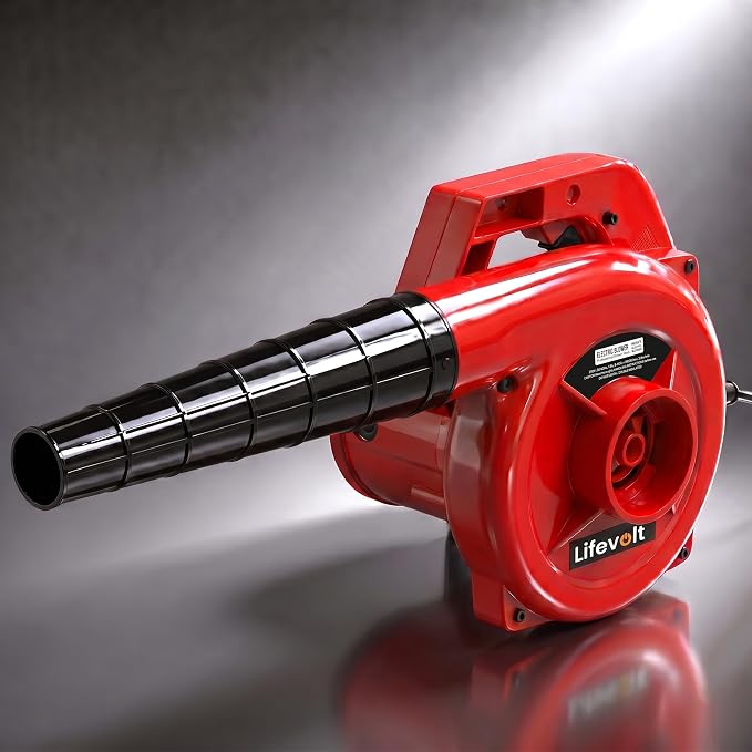 600W Air Blower for Dust Cleaner for Home | 15000 RPM High-Speed Electric Air Blower with Copper Motor | Blower for Cleaning Home, Office, Car, Computer etc | Portable Dust Cleaning Machine
