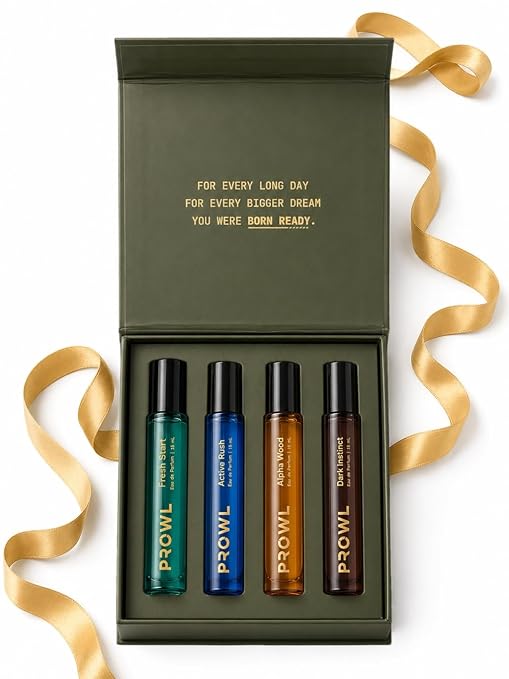 PROWL EDP Perfume Discovery Gift Set for Man | 4x15ml Long Lasting Smell