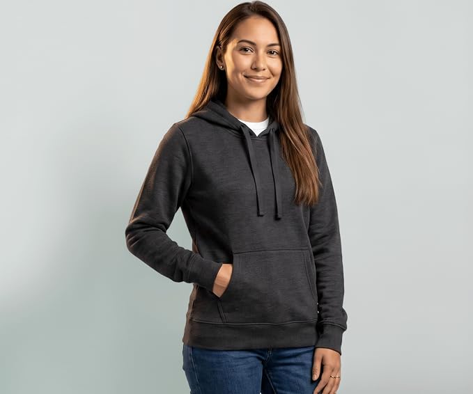 Scott International Women's Cotton Blend Hoodie | Long Sleeve Sweatshirt | Stylish Winter Wear | Hooded Winter Top | Casual Outdoor, Travel, Gym & Everyday Wear | Pullover for Women