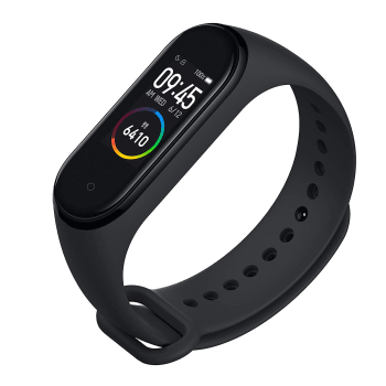Xiaomi Mi Band 4 Fitness Tracker (24.1mm) (Heart Rate Sensor, MGW4054IN, Black, TPU Band)