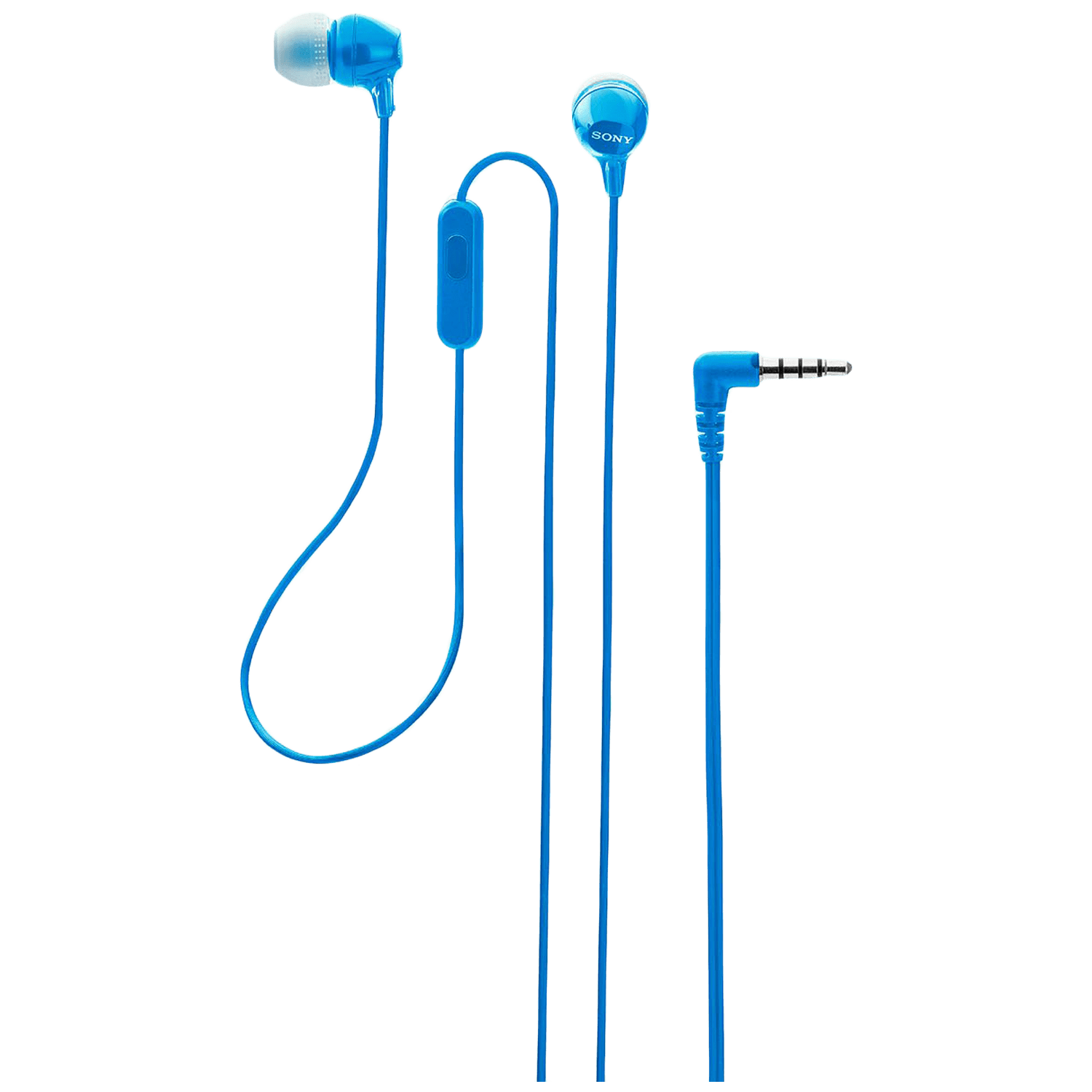 SONY MDR-EX14AP Wired Earphone with Mic (In Ear, Blue)
