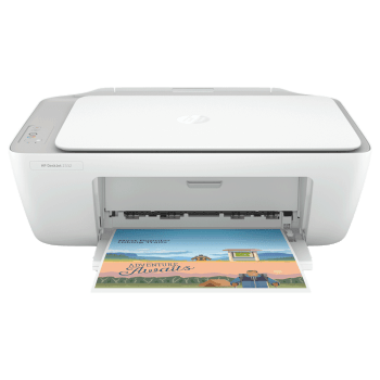 HP DeskJet 2332 Color All-in-One Inkjet Printer (HP Auto-Off Technology, 7WN44D, White)