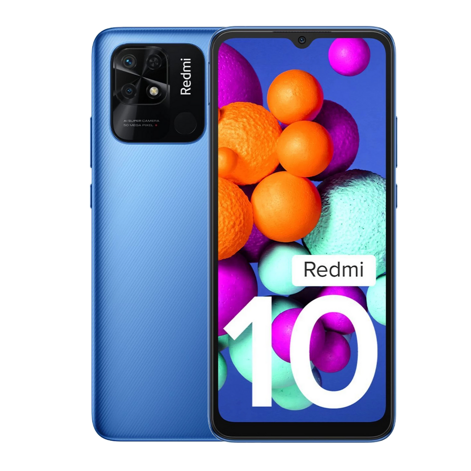 Redmi 10 (6GB RAM, 128GB, Pacific Blue)