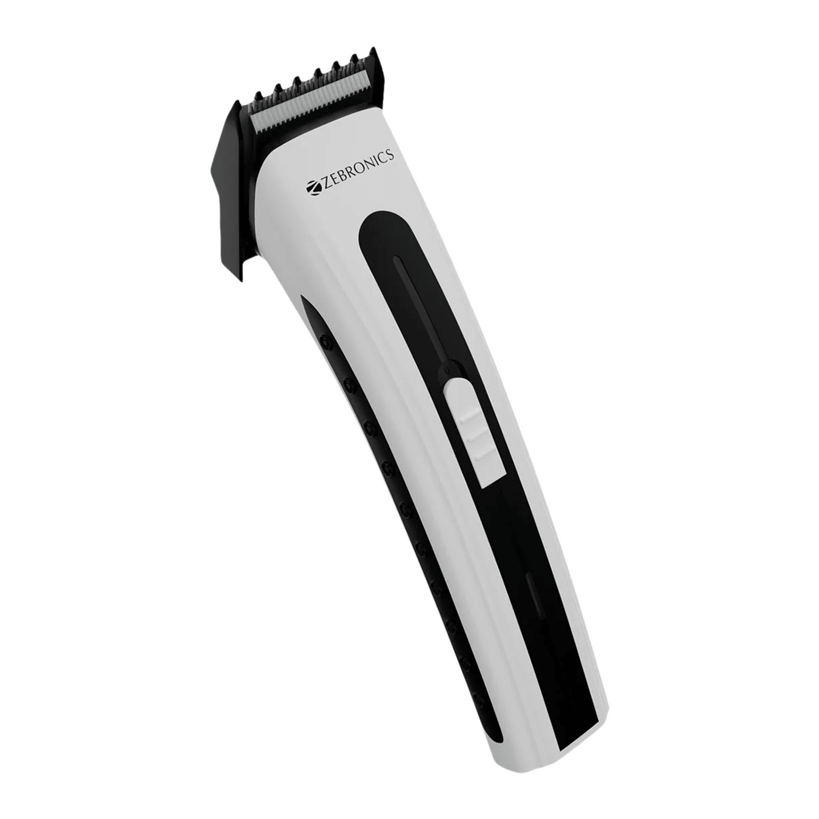 ZEBRONICS ZEB-HT51 Cordless Dry Trimmer for Beard and Moustache with 3 Length Settings for Men (45mins Runtime, Adjustable Trimming Range, White and Black)