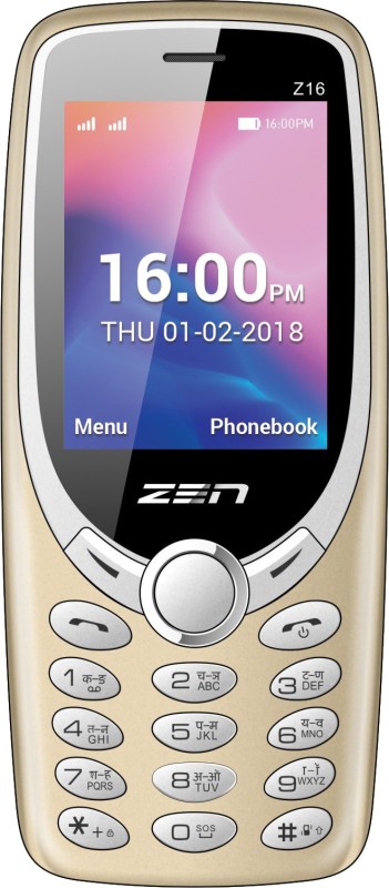 Flat Rs 100 off Zen Keypad Phones