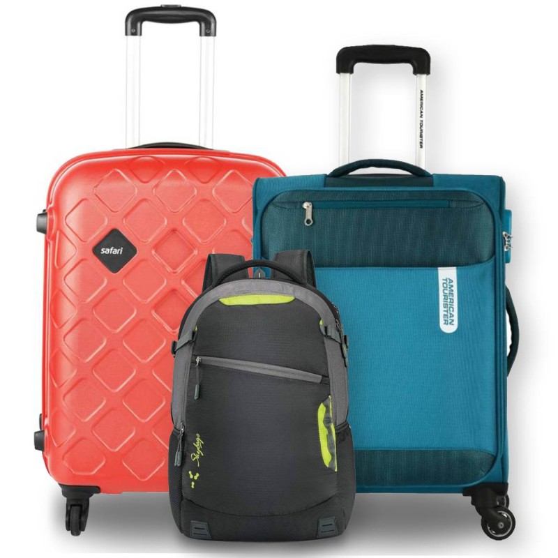 Min.50% +Extra5% Off Skybags, American Tourister...