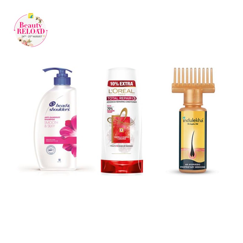 Upto 35% +Extra 5%  Off Shampoos, Conditioners & more