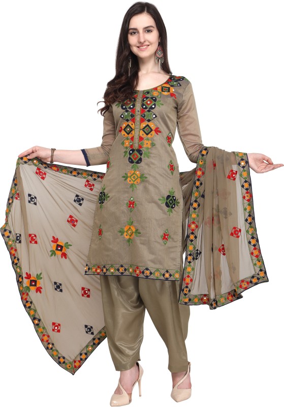 Min 60%  Off + 10%  Off Dress Materials