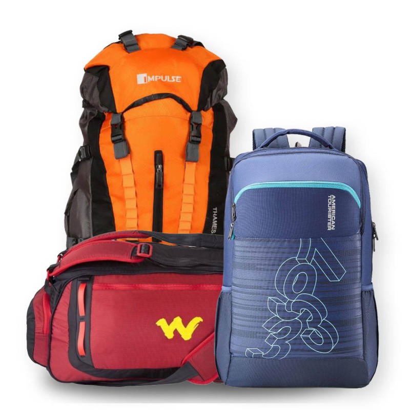 40-70%  + Extra 5%  Off Skybags, American Tourister...