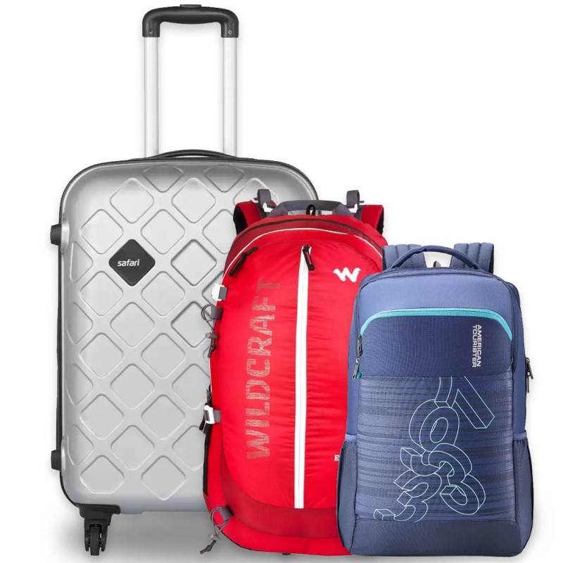 55-85% Off+Extra 5%  Skybags, American Tourister...