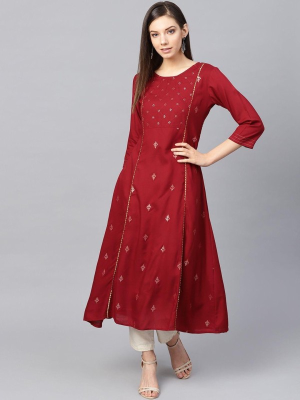 Min 60% +Extra 10%  Off Kurtas & Kurtis