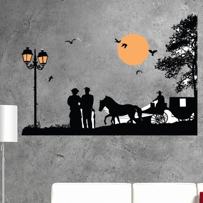 ASIAN PAINTS Medium Decal  (Pack of 1)