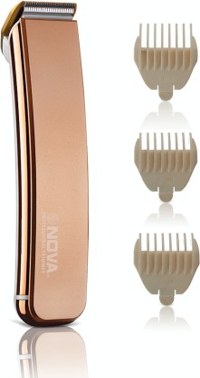 NOVA NHT 1049  Runtime: 30 min Trimmer for Men  (Gold)