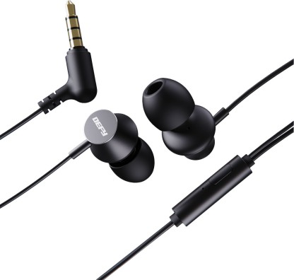 DEFY Impulse DEP01 Wired Headset  (Black, In the Ear)