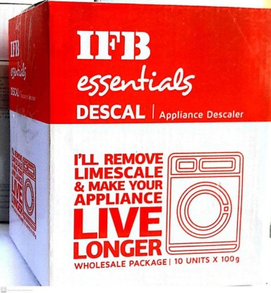 IFB Genuine Descaling Powder 10x100gms Detergent Powder 1000 g