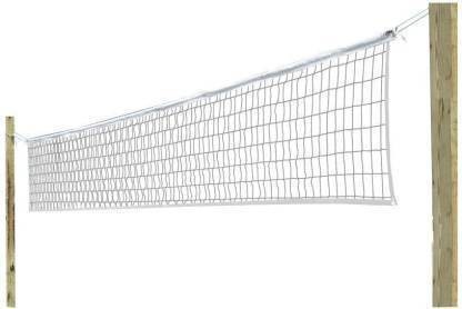 Bixxon HR-450 Cotton Nets 10 Mesh Pack of 1 Nets Volleyball Net  (White)