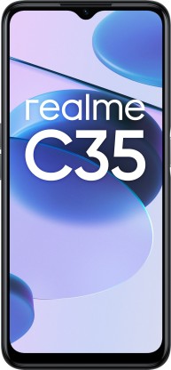 realme C35 (Glowing Black, 128 GB)  (4 GB RAM)