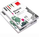 OFIXO A5 Sketchbook Pack of 2 140 GSM| Artists for Professional & acadmic Sketch Pad  (50 Sheets, Pack of 2)