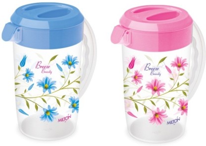MILTON 2400 L Water Jug  (Plastic, Pack of 2)