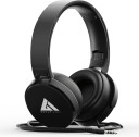 Boult Audio Bass Bud Q2 with40mm Drivers,Punchy Deep Bass,Lightweight,Protein leather Padded Wired Headset  (Black, On the Ear)
