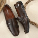 Loafers For Men  (Brown)