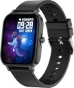 Fire-Boltt Epic, 1.69" HD Display with SPO2 Smartwatch  (Black Strap, Free Size)