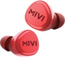 Mivi DuoPods M20 True Wireless Bluetooth Headset  (Red, True Wireless)