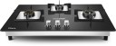 Greenchef Glace Glass Automatic Hob  (3 Burners)