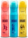 Engage Blush, Spell and Tease Deodorant Spray - For Women, Pack of 3 Deodorant Spray  -  For Women  (450 ml, Pack of 3)