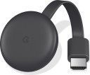 Google Chromecast 3 Media Streaming Device  (Black)
