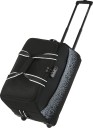 55 L Strolley Duffel Bag - Pixel Small - Black - Regular Capacity