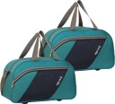 40 L Hand Duffel Bag - DB-1150 Light Weight Small Travel Duffel Bag High-Quality Luggage Bag Combo Of 2 - Blue, Multicolor - Regular Capacity