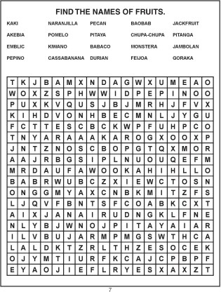 Find the Words Part - 3  - Mark 6 - 7 Pages Per Hour and be a Genius : Book - 3  (English, Paperback, unknown)