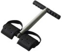 INSTAFIT Single Spring Tummy TrimmerEXERCISER Ab Exerciser  (Black, Silver)