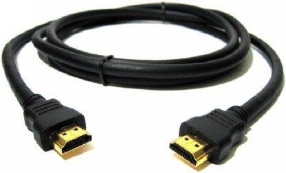 Terabyte TB-225 HDMI Flat 10M 1.5 m HDMI Cable  (Compatible with Mobile, Laptop, Tablet, Mp3, Gaming Device, Black, One Cable)