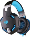KOTION EACH G2000 Wired Gaming Headset  (Black and Blue, On the Ear)