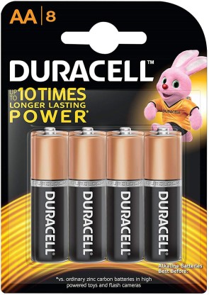 DURACELL AA   Battery  (Pack of 8)