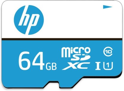 HP U1 64 GB MicroSDXC Class 10 100 MB/s  Memory Card  (With Adapter)