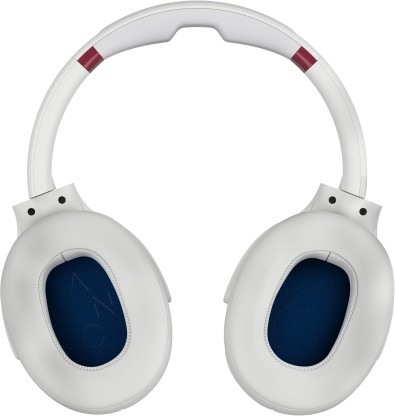 Skullcandy Venue Active Noise Cancellation Bluetooth Headset  (Crimson White, Wireless over the head)