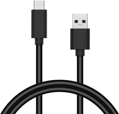 Remembrand High-Quality Sync & Charge 1 m USB Type C Cable  (Compatible with All devices supporting Type-C USB, Black, One Cable)