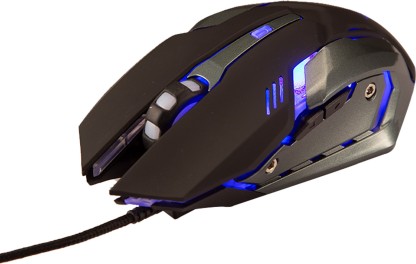 Flipkart SmartBuy Dash Series G40 Gaming Mouse  (USB 2.0, Black)