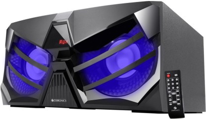 ZEBRONICS Space Car 20 W Bluetooth Party Speaker  (Black, 2.1 Channel)